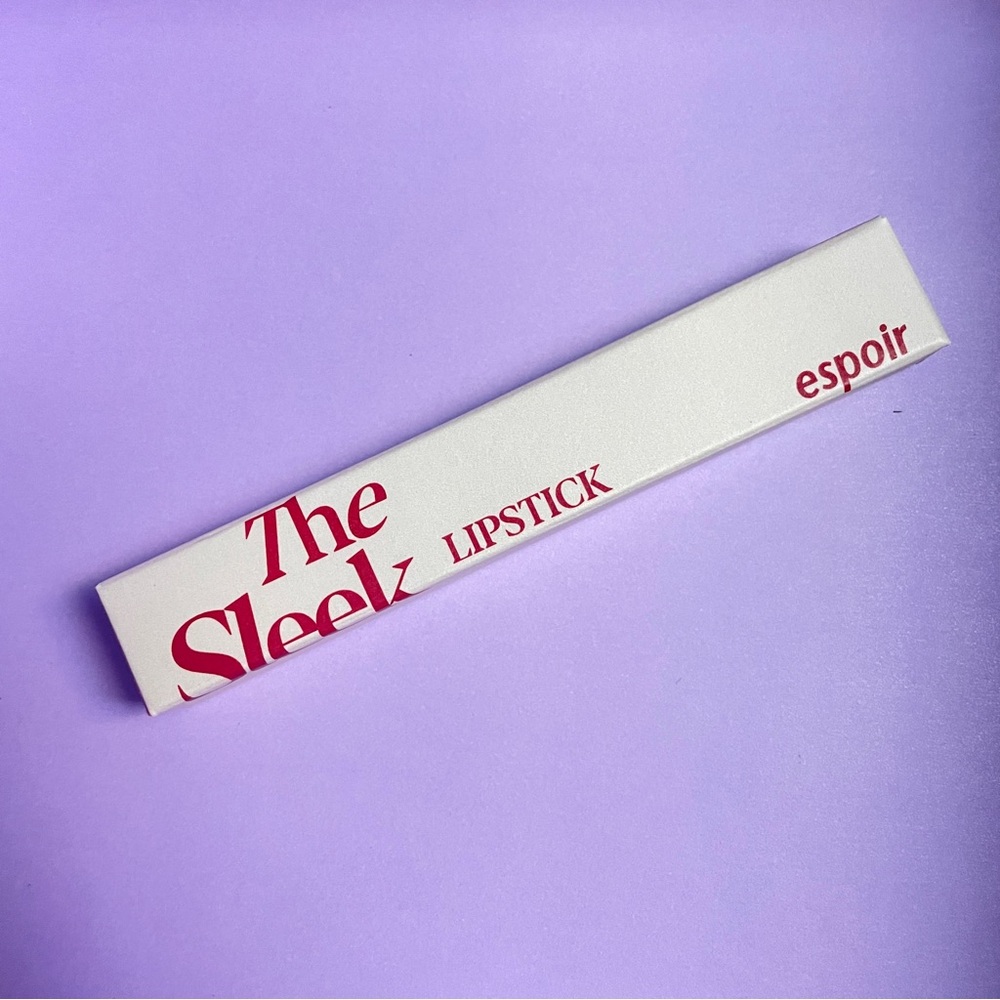 K-Beauty Espoir The Sleek Lipstick Cream Matte Serenade Vibrant Paraben Free